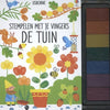 Wpg uitgevers stempelen met je vingers. de tuin. 4+