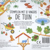 Wpg uitgevers stempelen met je vingers. de tuin. 4+
