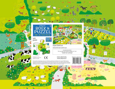 Usborne op de boerderij boek puzzel
