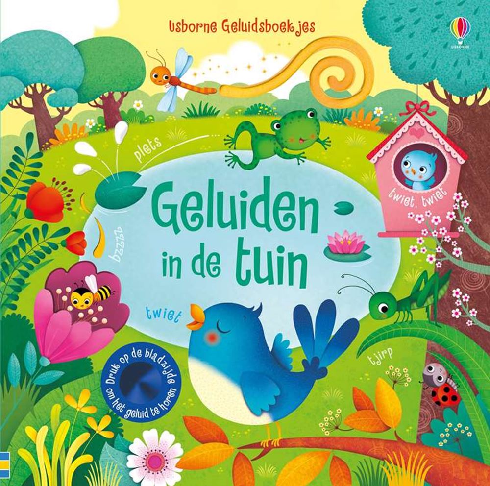 Geluidenboek: in de tuin. 1+