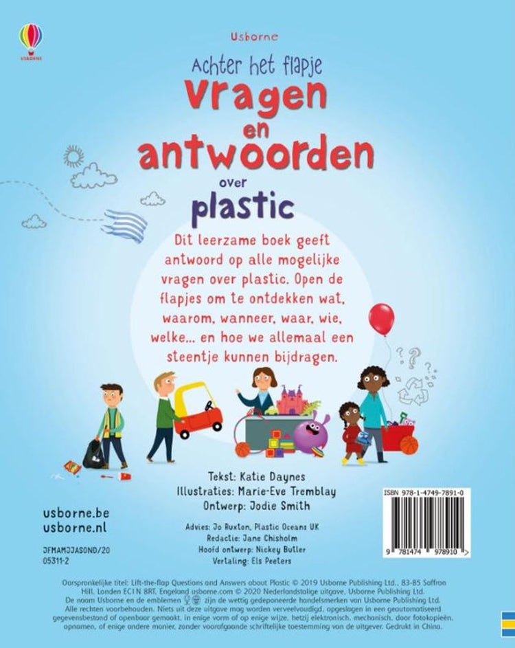 Vragen en antwoorden over plastic. 4+