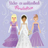 Sticker en aankleedboek bruiloften. 4+