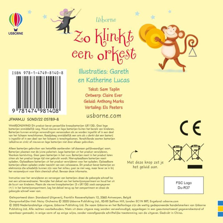 Geluidenboek: zo klinkt een orkest. 1+
