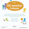 Boek met puzzel,het menselijk lichaam 5+