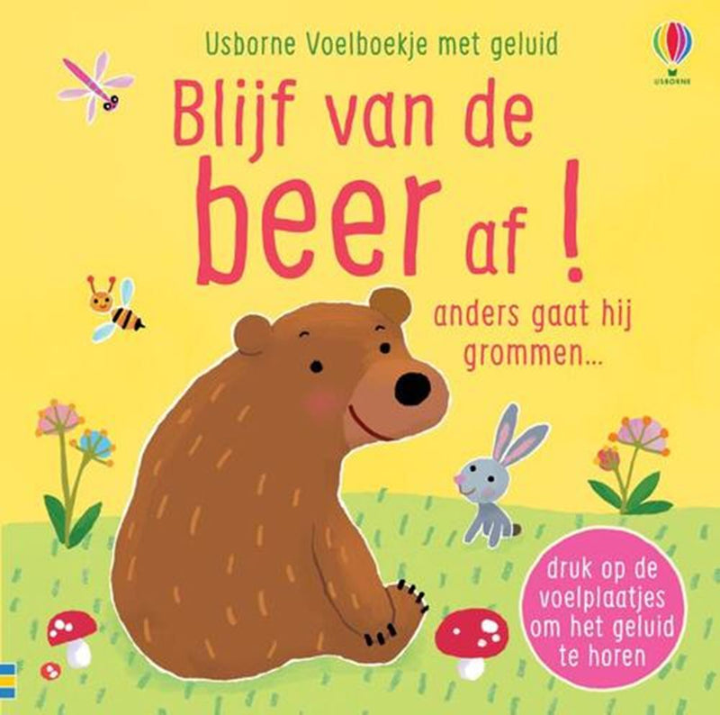 Geluidenboek: blijf van de beer af! 1+