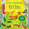 Wpg uitgevers mijn eerste stickerboek: het bos. 3+
