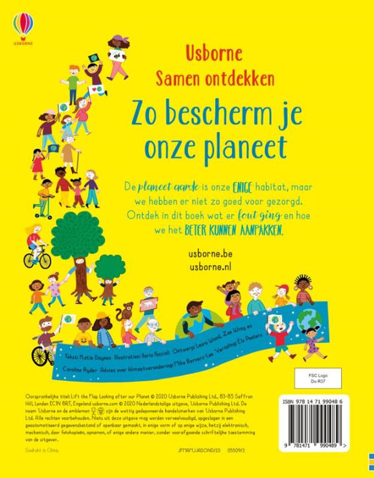Zo bescherm je onze planeet. 6+