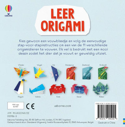 Centraal boekhuis leer origami. 7+