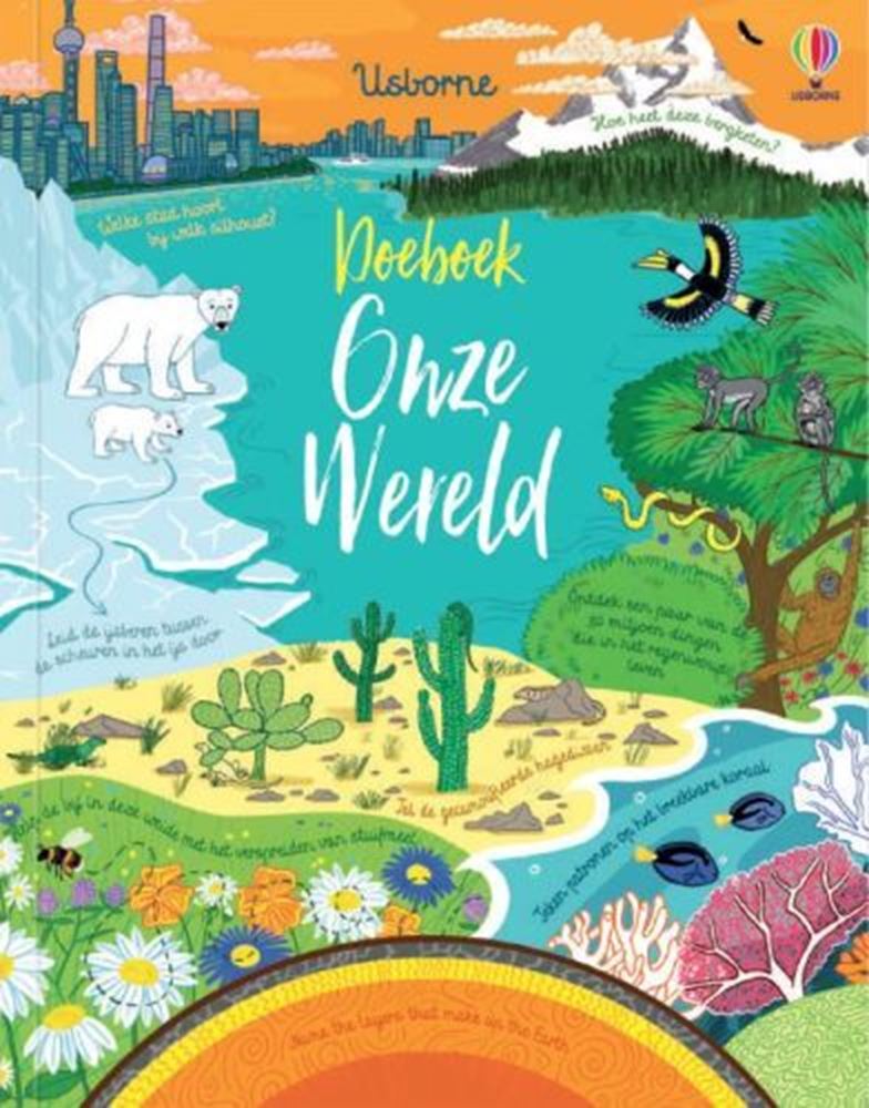 Doeboek, onze wereld. 8+ | 2 stuks
