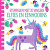 Wpg uitgevers stempelen met je vingers - elfjes en eenhoorns