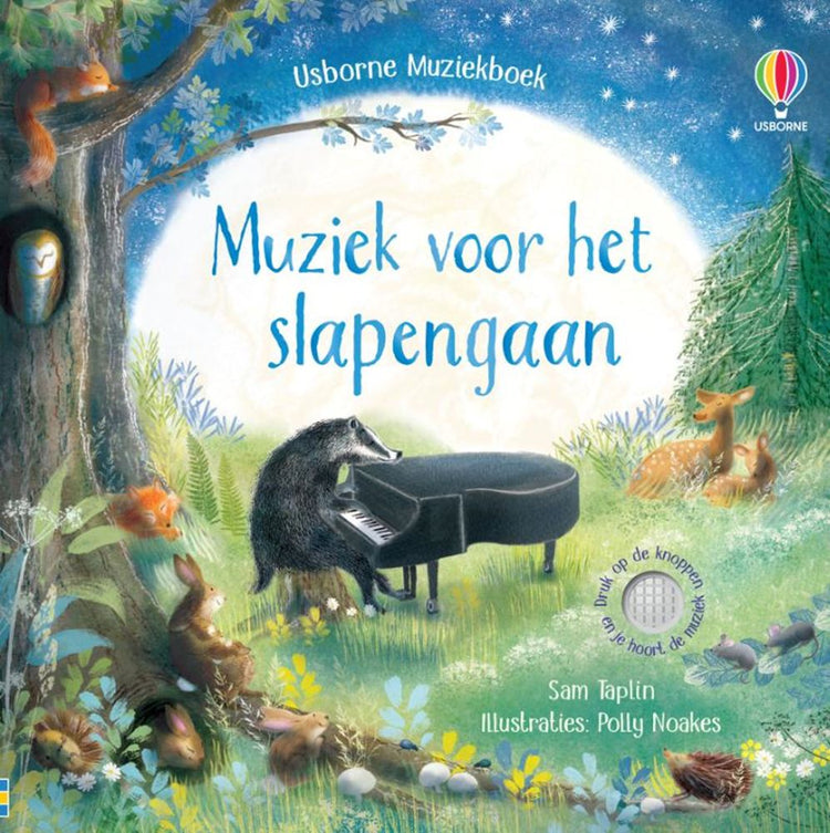 Geluidenboek muziek voor het slapengaan