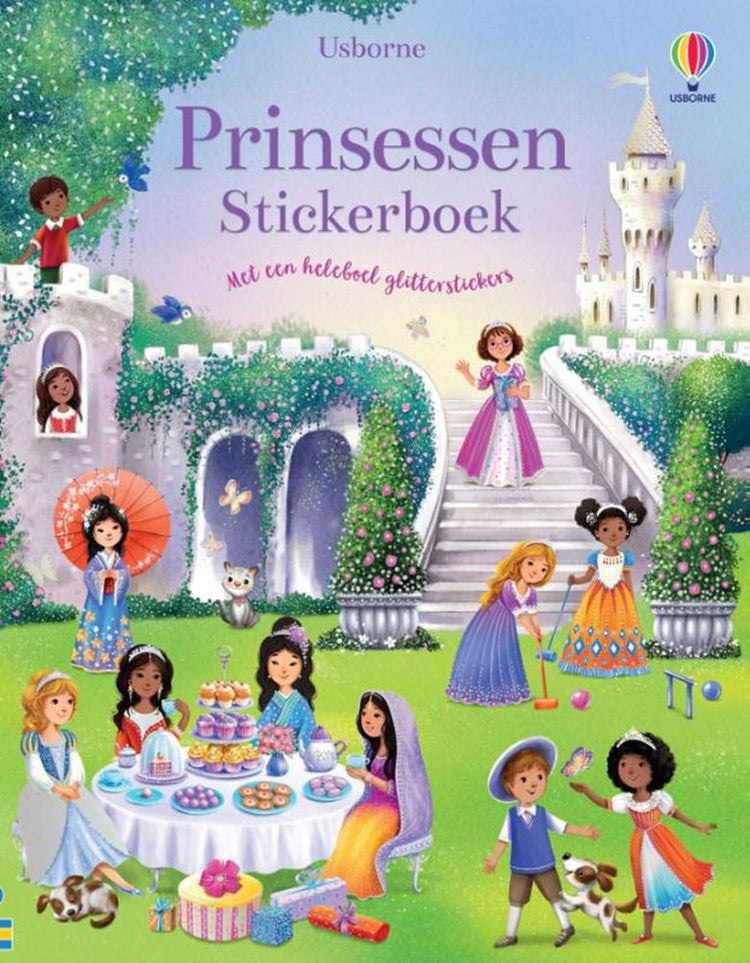 Stickerboek: prinsessen. 5+