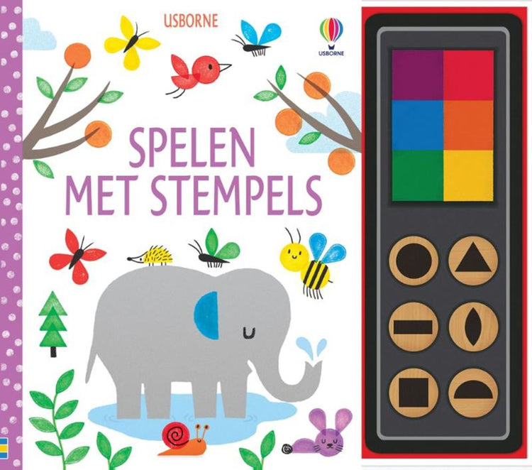 Spelen met stempels. 4+