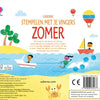Stempelen met je vingers zomer 6+