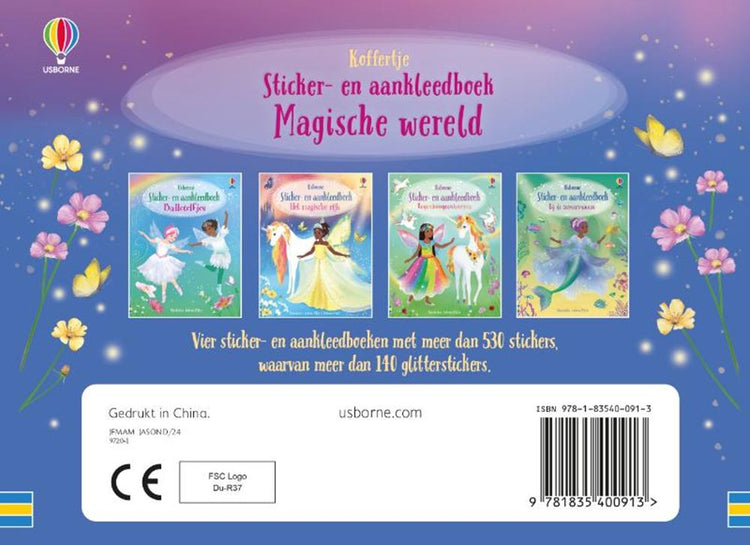 Magische wereld. stickerboek. 5+