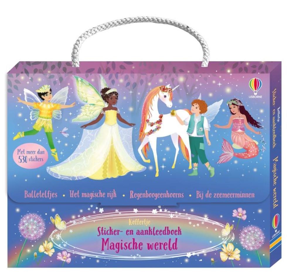 Magische wereld. stickerboek. 5+
