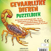 Puzzelboek: gevaarlijke dieren. 7+