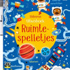 Uitwisboek: ruimtespelletjes 3+