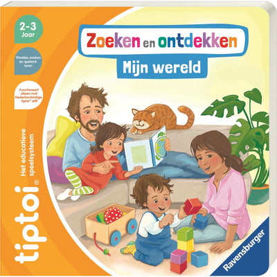 Ravensburger tiptoi boek zoeken en ontdekken: mijn wereld