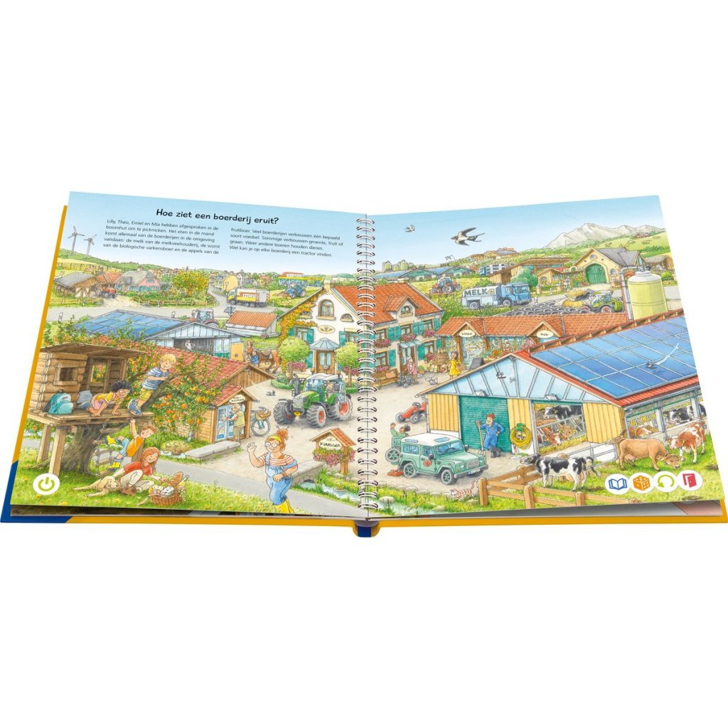 Ravensburger tiptoi® boek ontdek de boerderij