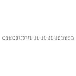 Gbc inbindruggen wirebind 21 metaal 21 rings 10mm 100 stuk