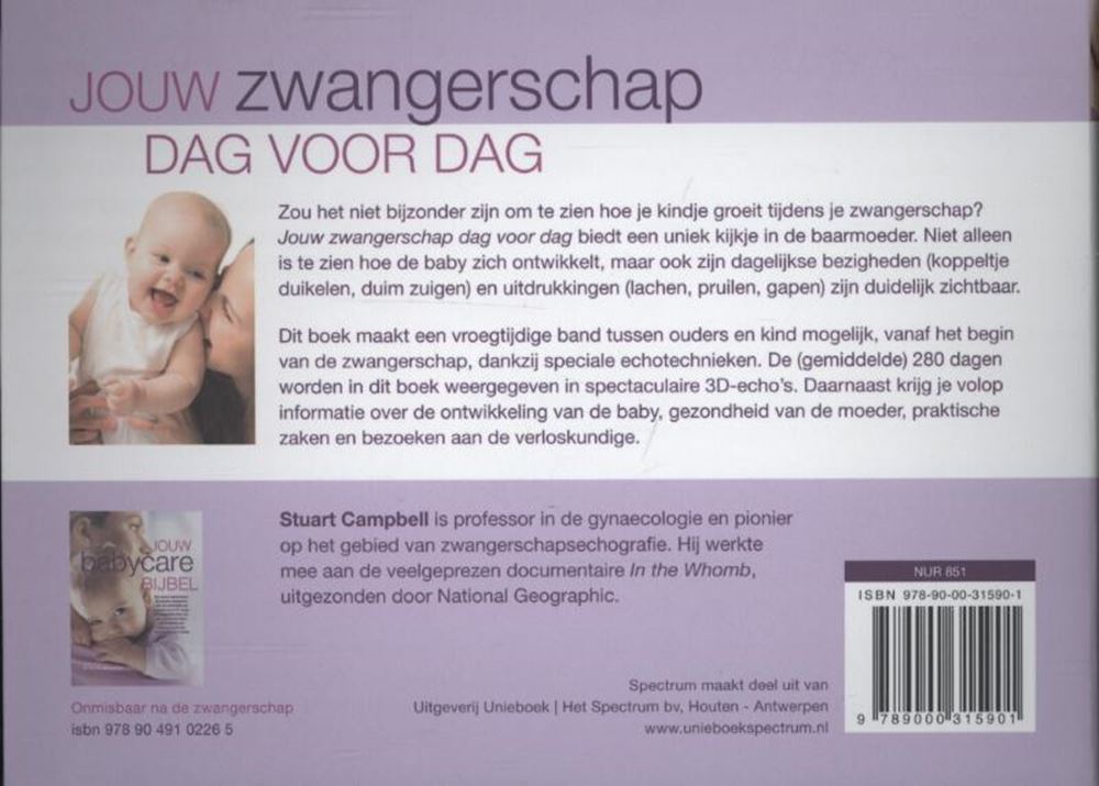 Jouw zwangerschap dag voor dag