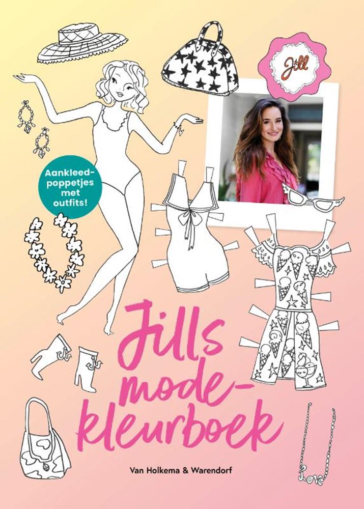 Jills mode-kleurboek 7+