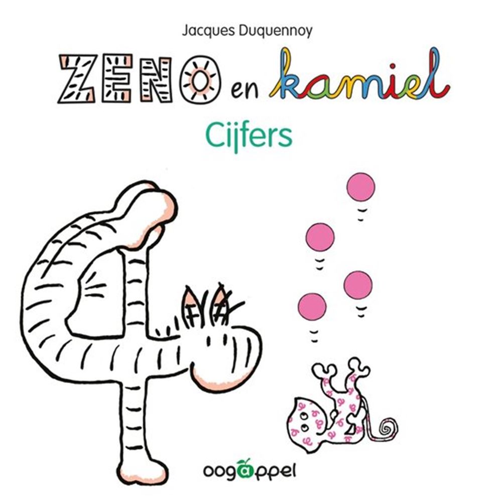 Zeno en kamiel: cijfers (karton). 2+
