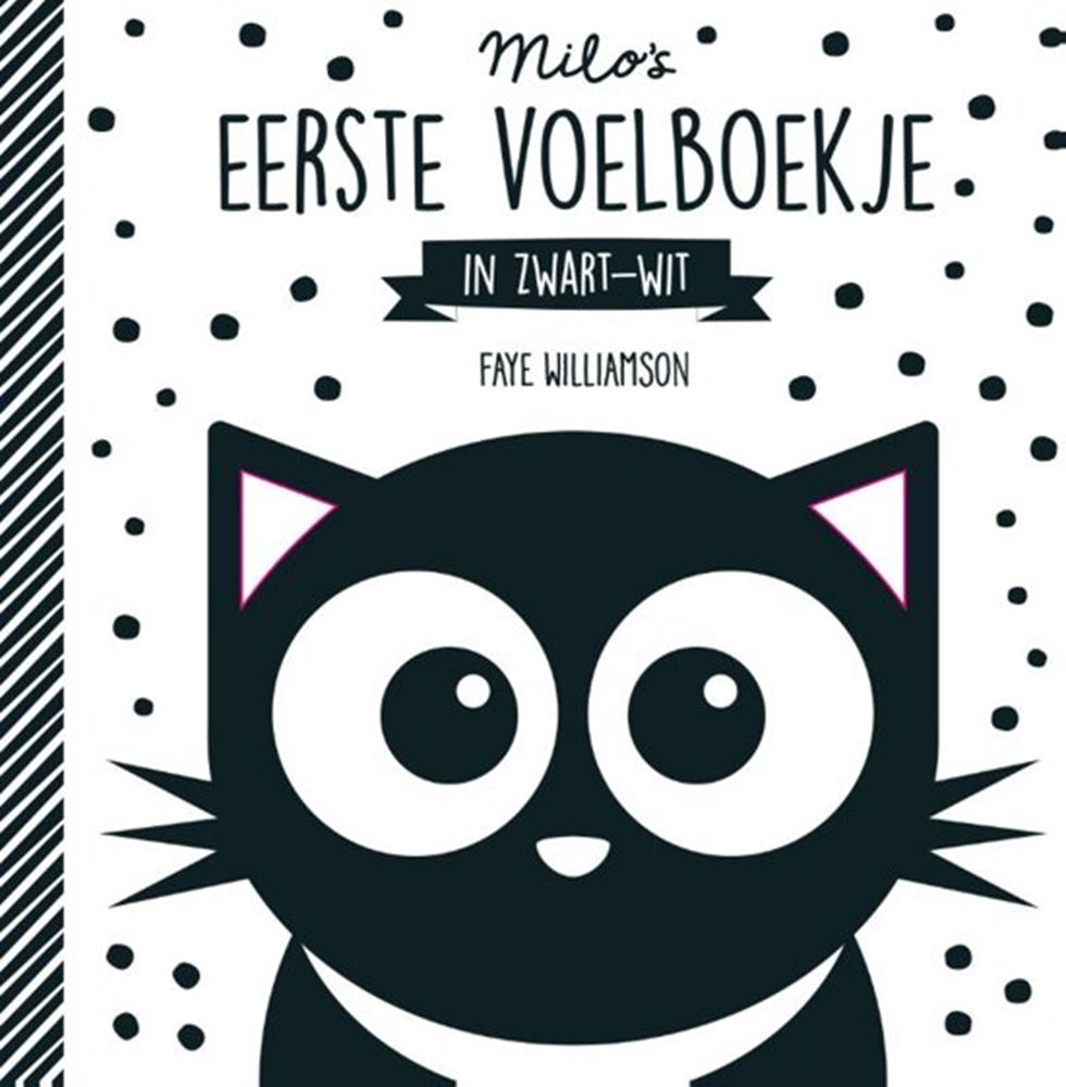 Wpg uitgevers milo's eerste voelboekje in zwartwit