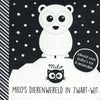 Milo's dierenwereld in zwart-wit. 0+