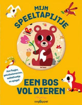 Mijn speeltapijtje, een bos vol dieren. - afbeelding 1