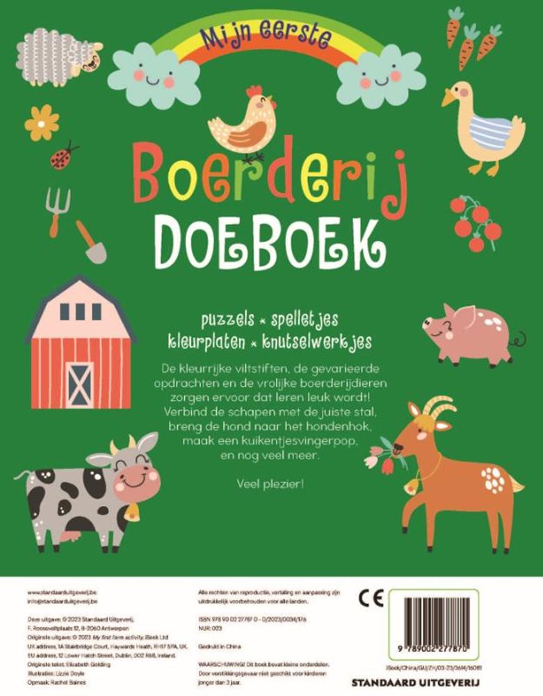 Mijn eerste boerderij doeboek 4+