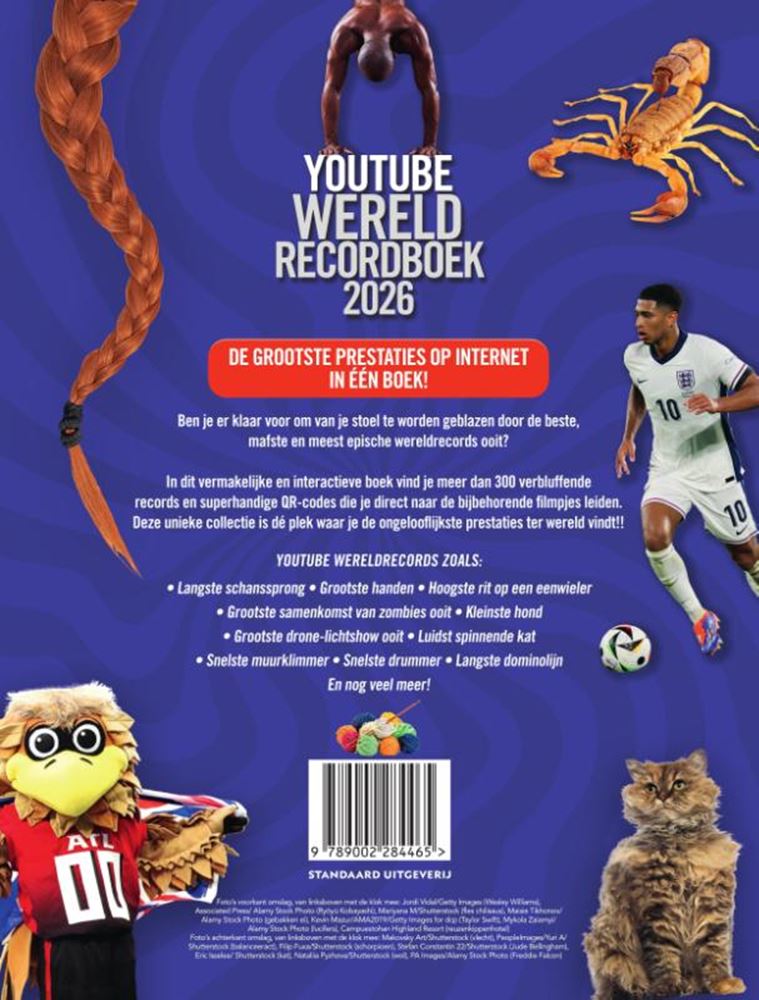 Youtube wereldrecordboek 2026 6+