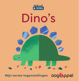 Voelboek: wrijf voel: dino's 2+ - afbeelding 1
