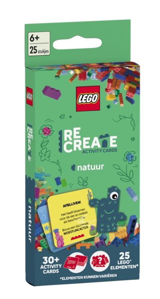 Lego recreate activity cards: natuur 6+