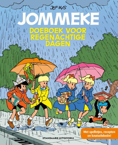Jommeke doeboek voor regenachtige dagen