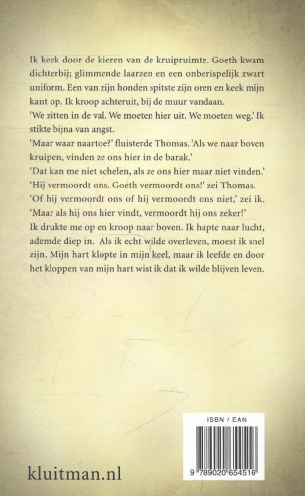 Uitgeverij kluitman de jongen die tien concentratiekampen overleefde