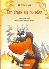 Kluitman ik hou van lezen - een draak als huidier avi-m4 - afbeelding 1