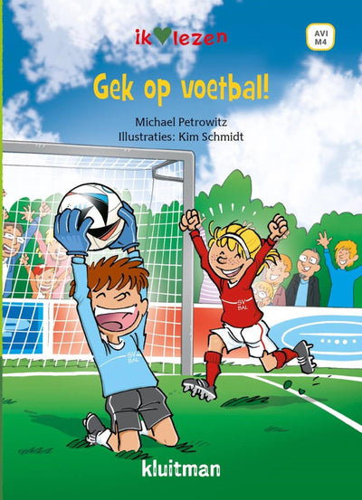 Kluitman ik hou van lezen - gek op voetbal! avi-m4