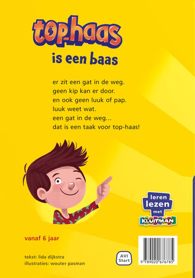 Kluitman top-haas is een baas