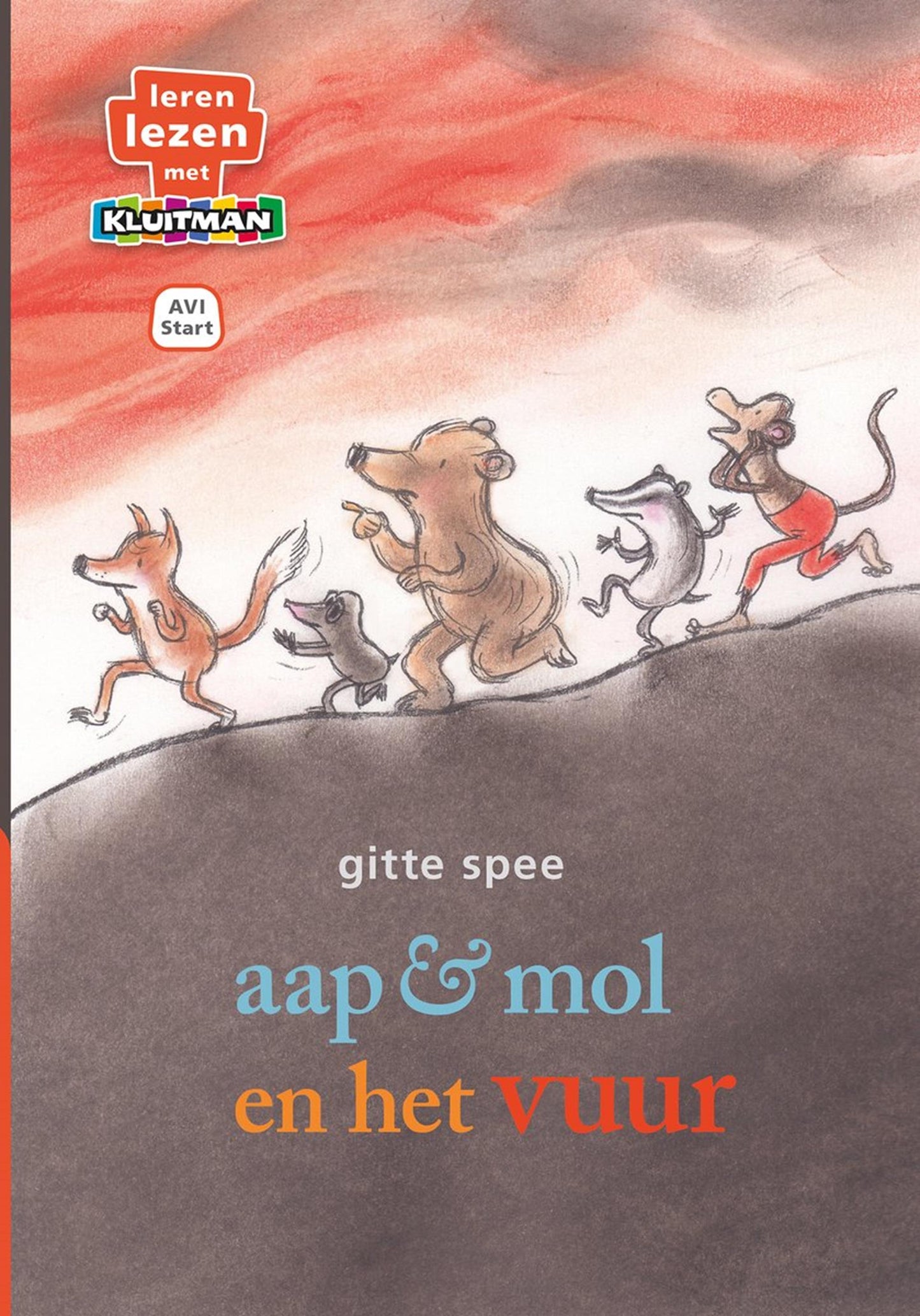Kluitman aap mol en het vuur