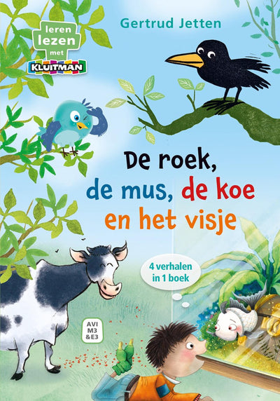 Kluitman roek, de mus, de koe en het visje