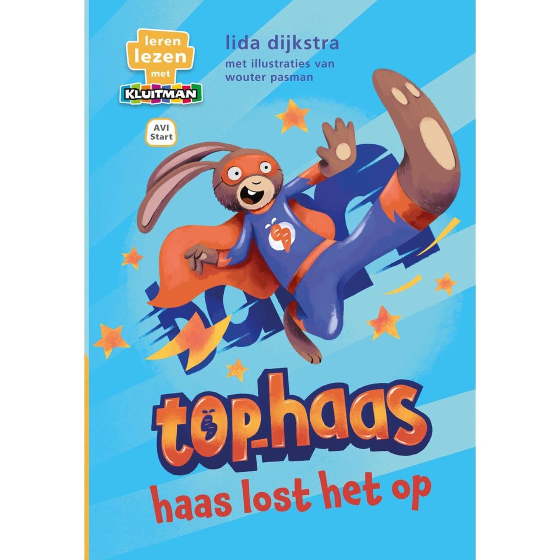 Kluitman top-haas. haas lost het op avi start