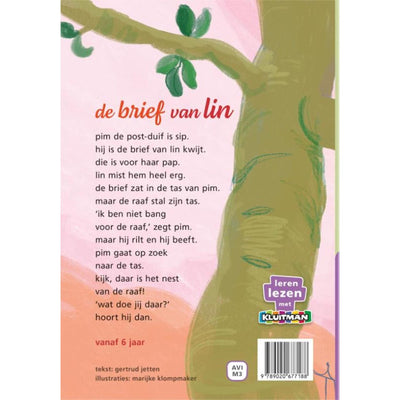 Uitgeverij kluitman pim de postduif. de brief van lin avi m3
