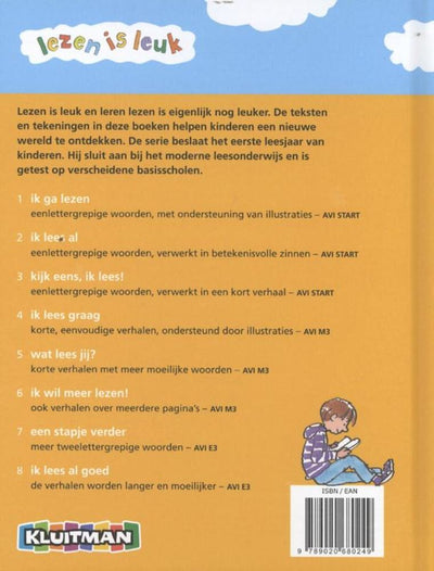 Uitgeverij kluitman lezen is leuk - ik lees graag avi-m3