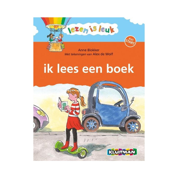 Kluitman ik lees een boek (avi start)