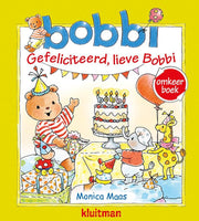 Uitgeverij kluitman omkeerboek. gefeliciteerd, lieve bobbi b - afbeelding 1