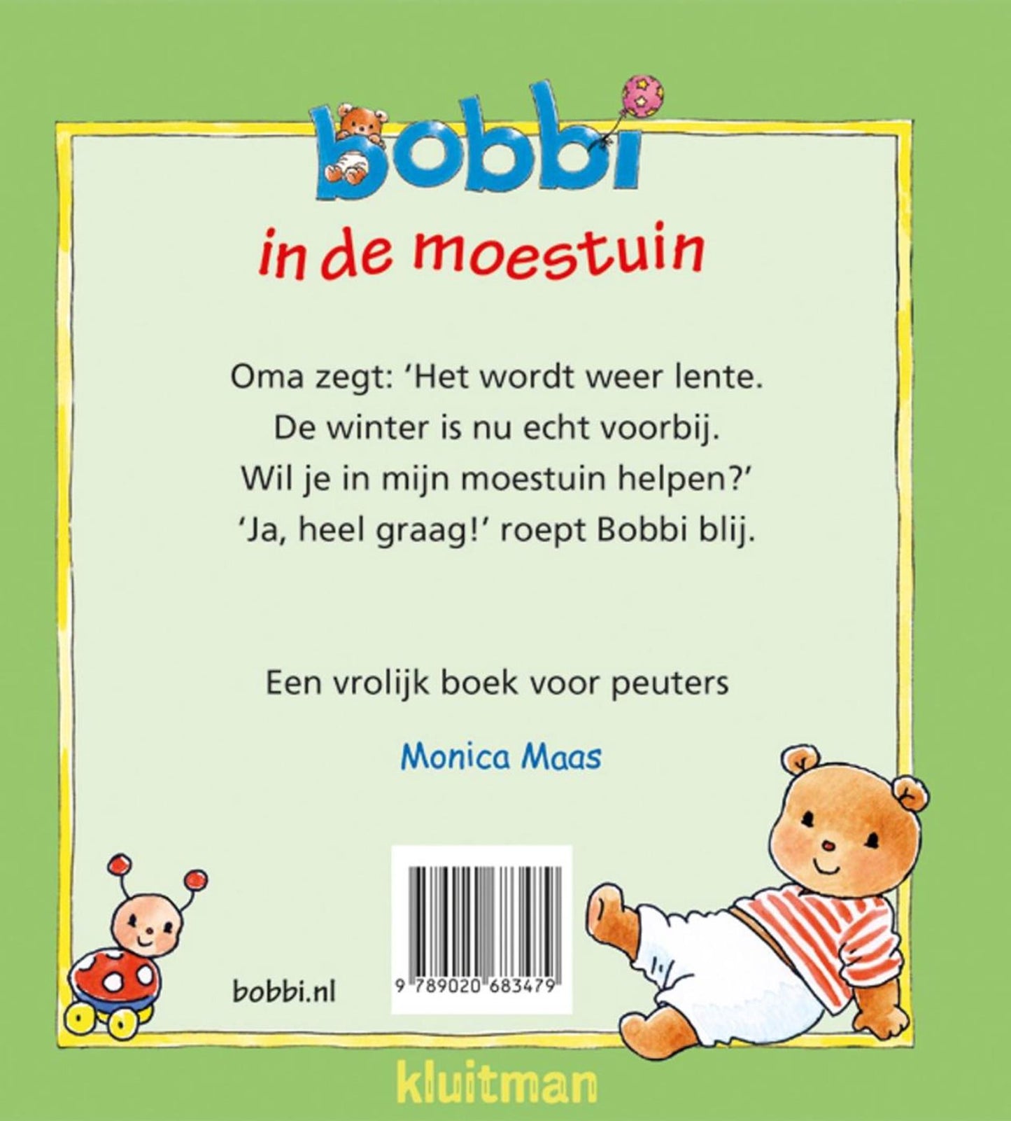 Kluitman bobbi - bobbi in de moestuin