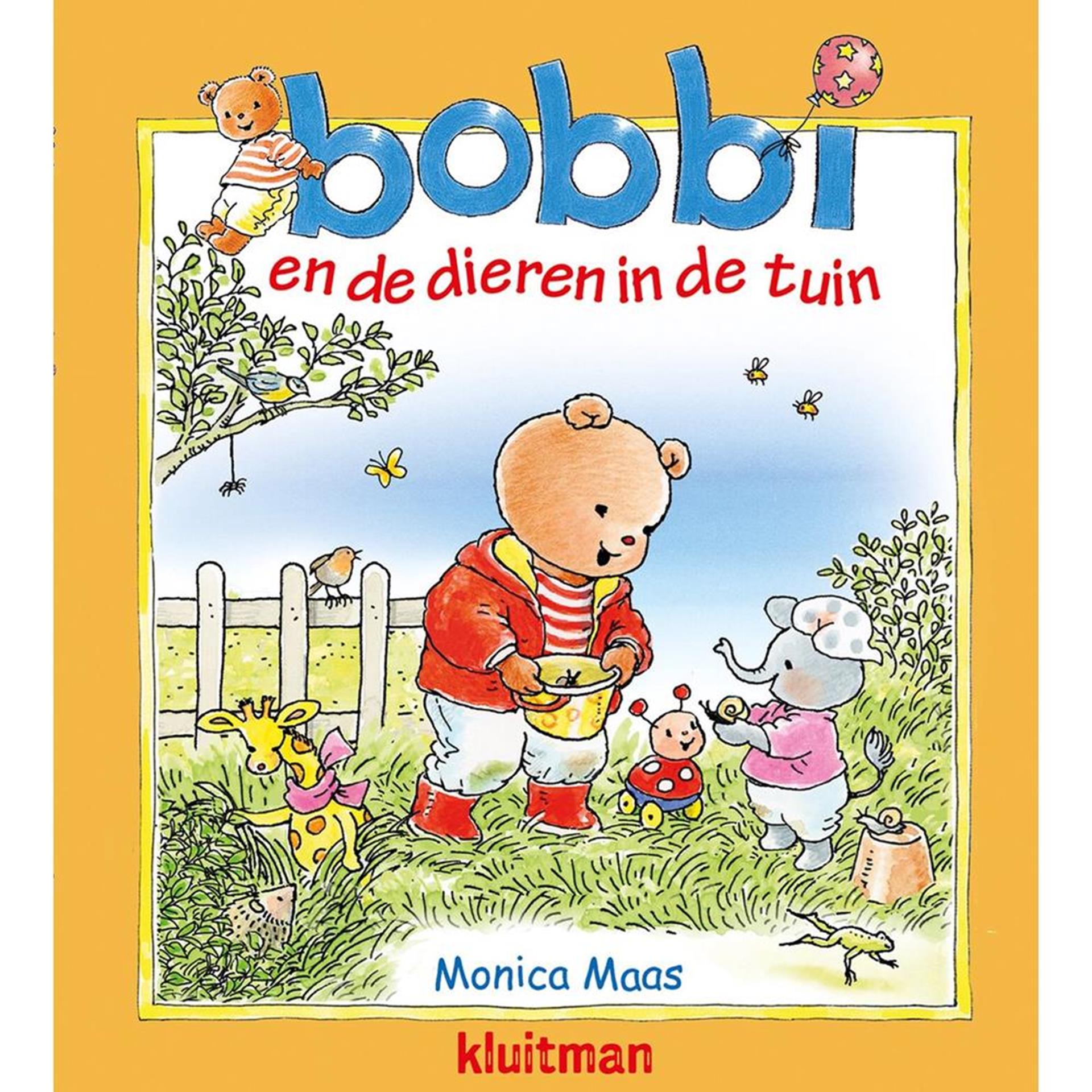 Kluitman bobbi en de dieren in de tuin