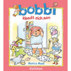 Kluitman bobbi kleed zich aan